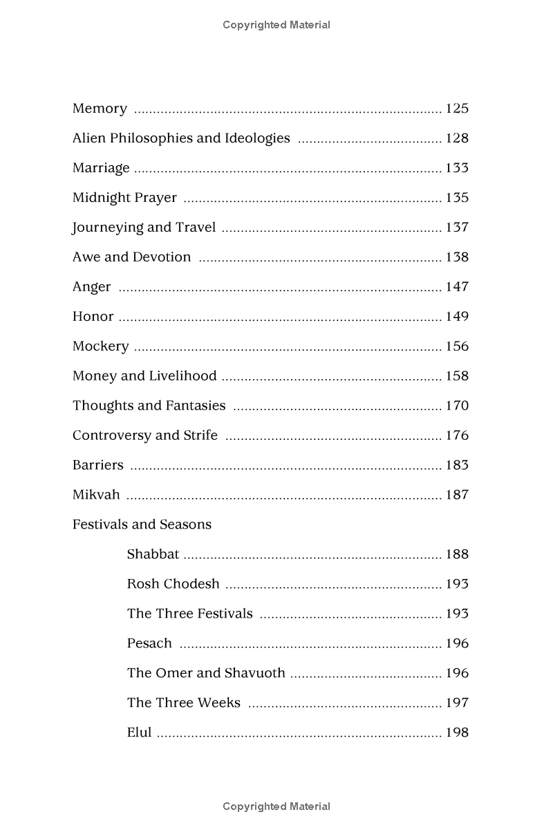 Advice (Likutey Etzot)