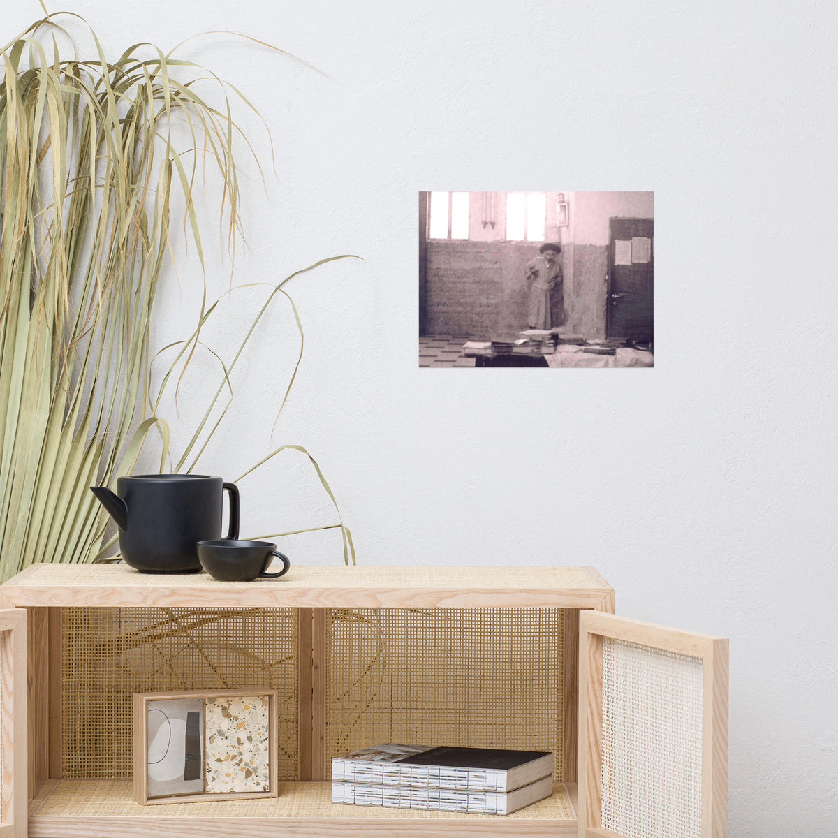 Rabbi Shmuel Shapira in Breslov Shul, Mea Shaarim, Jerusalem - Poster