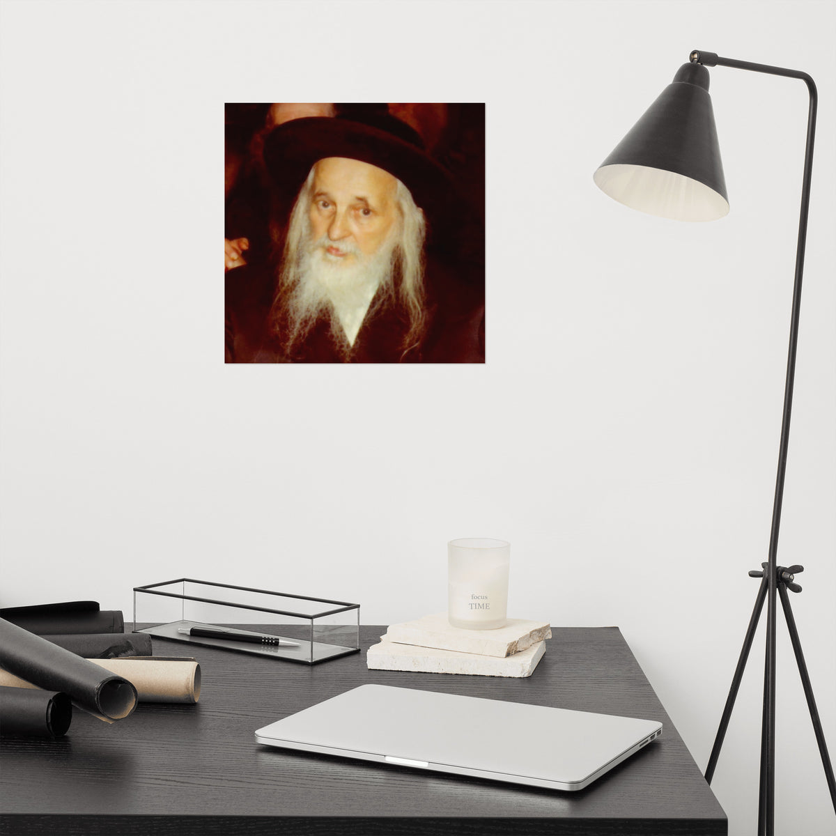 Rabbi Yoel Teitelbaum - The Satmar Rav - Legendary Hasidic Rebbe - Poster