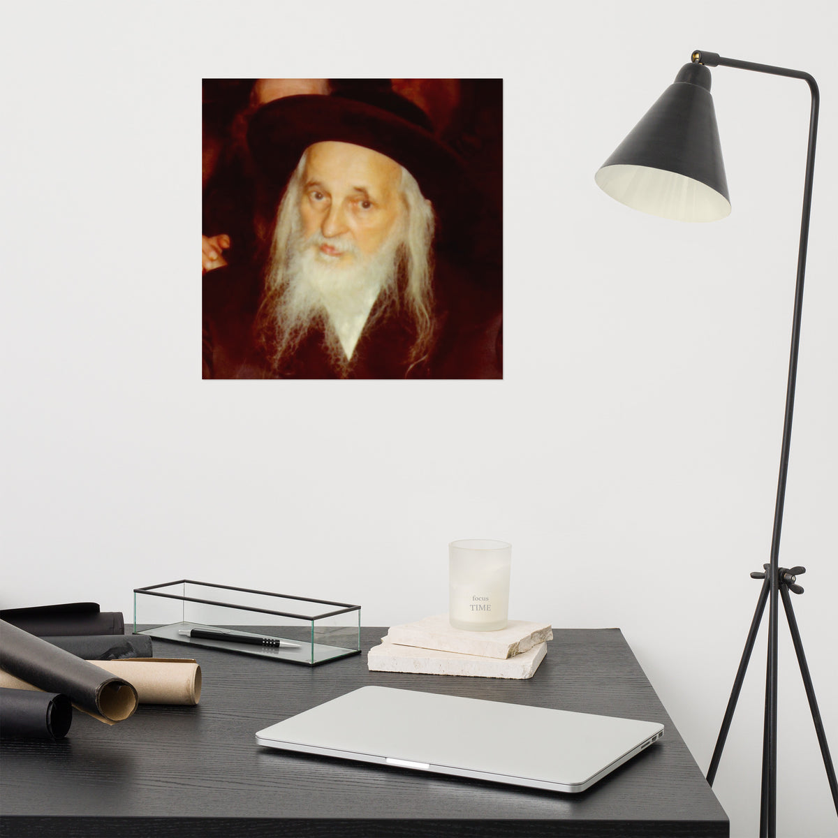 Rabbi Yoel Teitelbaum - The Satmar Rav - Legendary Hasidic Rebbe - Poster