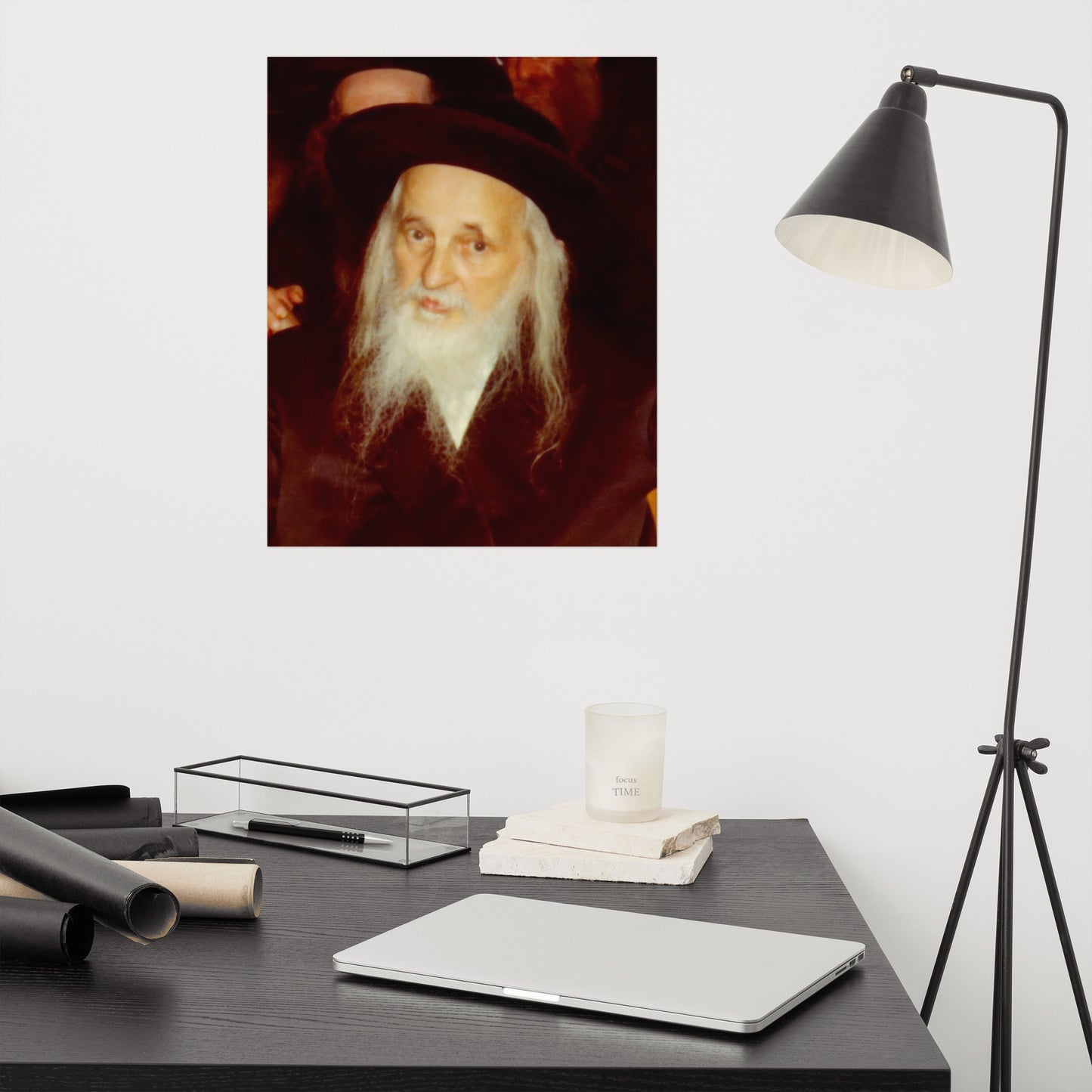 Rabbi Yoel Teitelbaum - The Satmar Rav - Legendary Hasidic Rebbe - Poster
