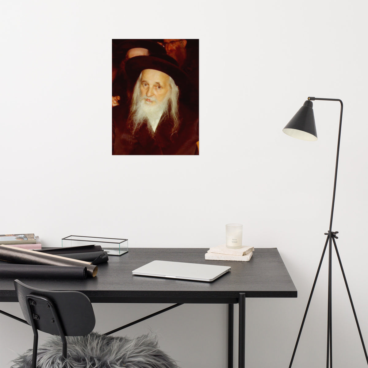 Rabbi Yoel Teitelbaum - The Satmar Rav - Legendary Hasidic Rebbe - Poster