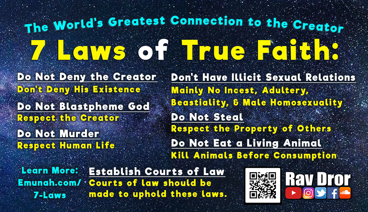 Noahide Laws Outreach Cards