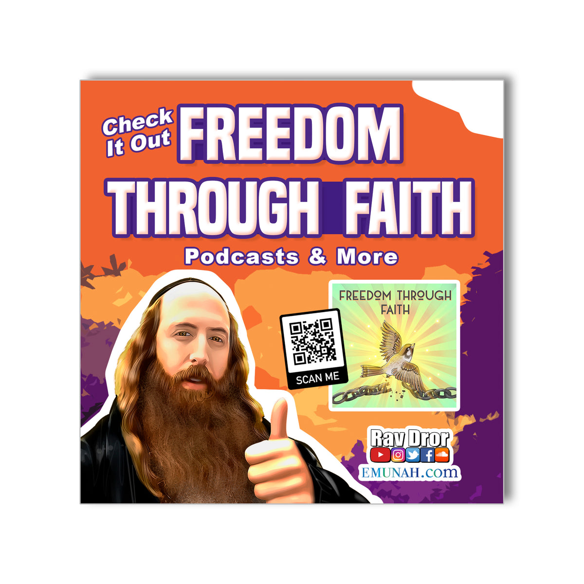 4&quot; x 4&quot; Street Sticker