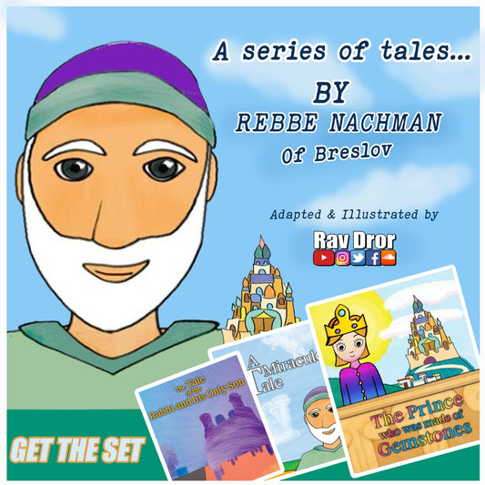Rebe Nachman's Tales - Serie de 3 libros